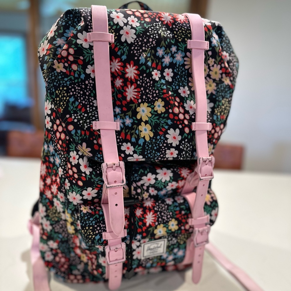 Herschel Little America backpack multi floral